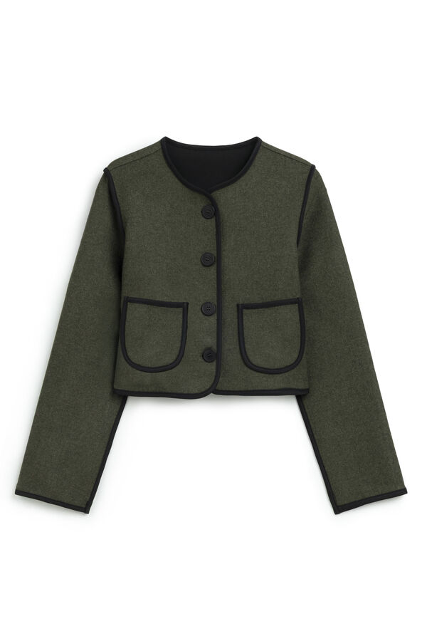 Kevser Studio - ŞALLI KAŞMİR MİNİ CEKET